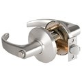 Best Grade 1 Hospital Privacy Cylindrical Lock, 14 Lever, D Rose, Non-Keyed, Satin Chrome Finish, 4-7/8-i 9K30LL14DS3626